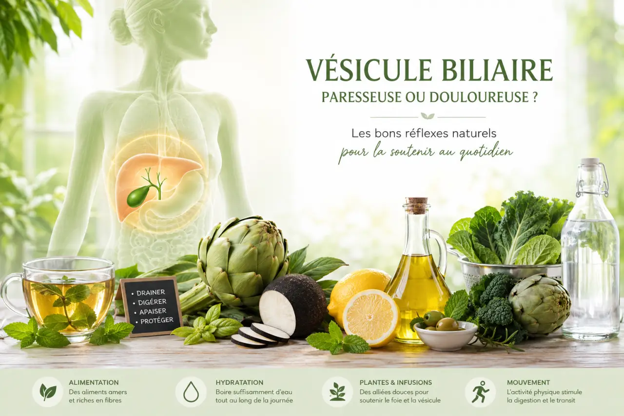 Vésicule biliaire paresseuse ou douloureuse : les remèdes naturels à connaître sans risque