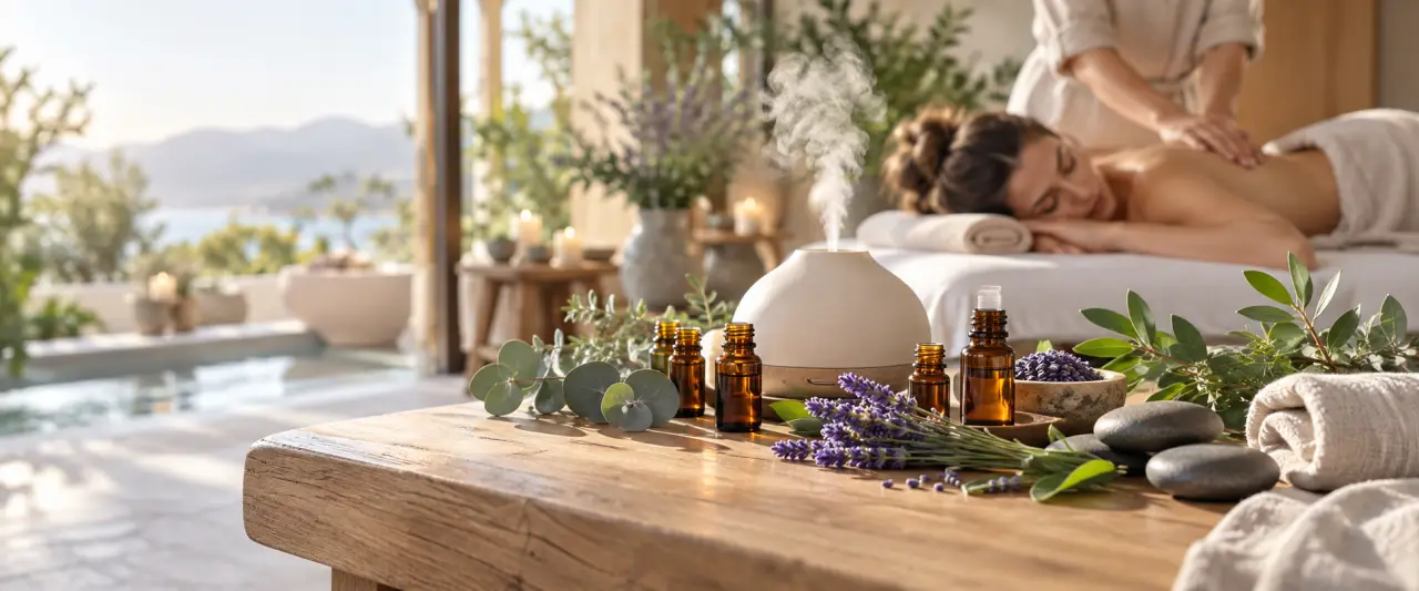 Huiles essentielles anti-stress : olfaction, massage et diffusion selon votre besoin
